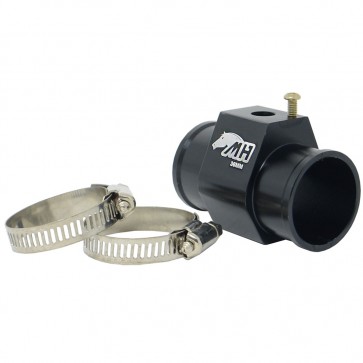 Adaptador Fêmea M10*1.0 para Sensor de Água com Entradas e Saídas 36mm - Preto