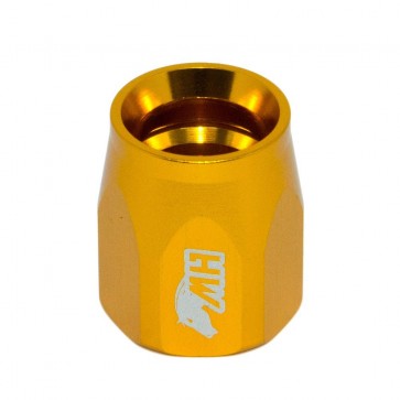 Porca para Conexão 6AN / AN6 Aeroquip Metal Horse - Dourado