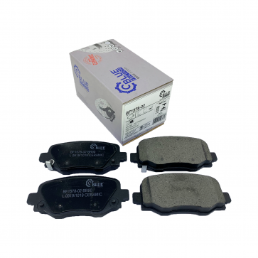 Jogo de Pastilha de Freio Traseira Fiat Jeep 500 Toro Freemont Renegade BF1578-02 - Blue Friction