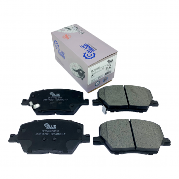 Jogo de Pastilha de Freio Dianteira Fiat Jeep Toro Compass Renegade BF1640-02 - Blue Friction