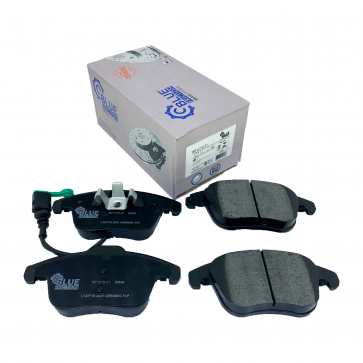 Jogo de Pastilha de Freio Dianteira Audi Volkswagen Q3 Tiguan BF1219-21 - Blue Friction