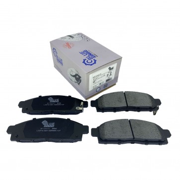Jogo de Pastilha de Freio Dianteira Mitsubishi L200 Triton Pajero BF1242-01 - Blue Friction