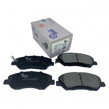 Jogo de Pastilha de Freio Dianteira Hyundai Kia Santa Fé Mohave Sorento Actyon Korando BF1226-02 - Blue Friction