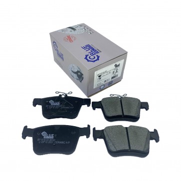 Jogo de Pastilha de Freio Traseira Audi Volkswagen Golf A3 TT BF1516-00 - Blue Friction