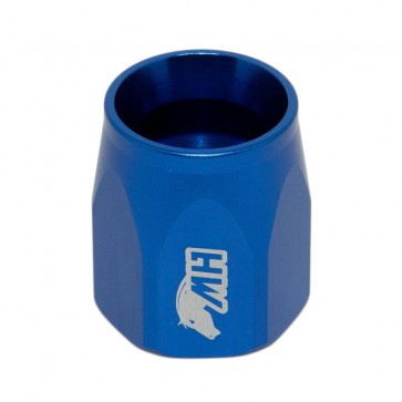 Porca para Conexão 8AN / AN8 Aeroquip Metal Horse - Azul