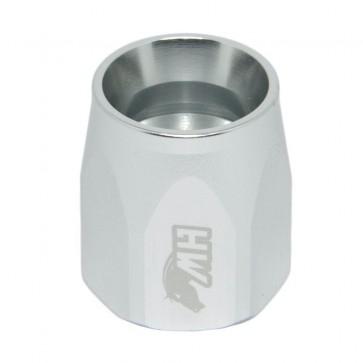 Porca para Conexão 8AN / AN8 Aeroquip Metal Horse - Prata