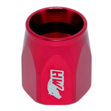 Porca para Conexão 8AN / AN8 Aeroquip Metal Horse - Vermelho