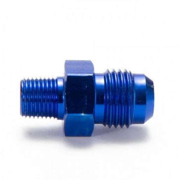 Niple Adaptador 1/8" NPT para 6AN - Azul