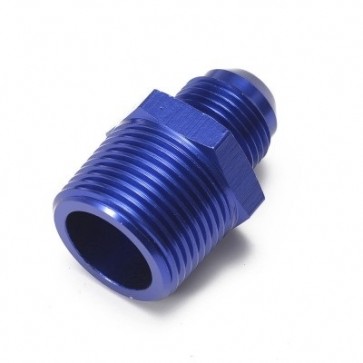 Niple Adaptador 3/4" NPT para 8AN - Azul
