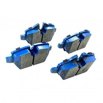 Jogo de Pastilha de Freio Traseira BMW Serie 1 3 E90 Mini Countryman Paceman S JCW BF1132-00 - Blue Friction