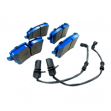 Jogo de Pastilha de Freio Traseira Audi A4 A7 A8 Porsche Macan BF1343-10 - Blue Friction