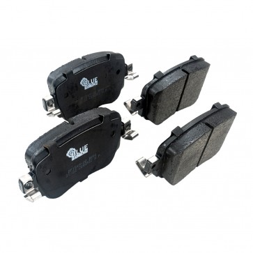 Jogo de Pastilha de Freio Traseira Volkswagen Golf 1.4 GTI Audi A1 Q3 BF1549-08 - Blue Friction