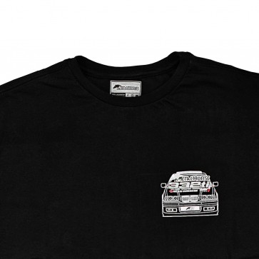 Camiseta Masculina BMW 332Ti Metal Horse Preta