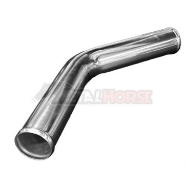 Tubo em Aluminio Curva 45º graus 2-1/2" polegada x 600mm