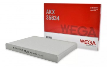Filtro de Ar Cabine AKX35634 Compatível com CF8869 CU2862 FAC2654 4A0819430A - WEGA
