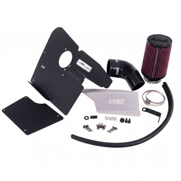 Intake em Alumínio com Filtro de Ar e Defletor de Calor para Audi A4 A5 B8 - ECS Tuning