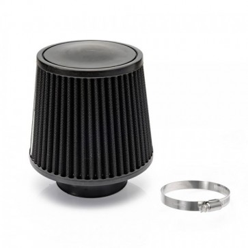 Filtro de Ar Cônico Esportivo 3,5" Fluxo Simples Epman - Preto