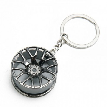 Chaveiro Roda Esportiva - Preto