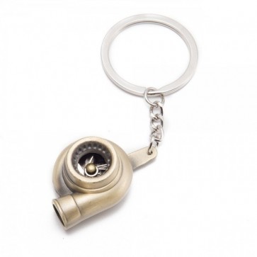 Chaveiro Turbina - Bronze Envelhecido 
