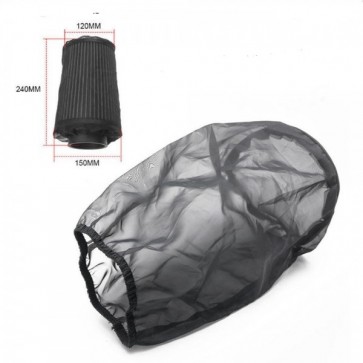 Tela para Filtro de Ar Cônico Esportivo Longo Epman - Preto