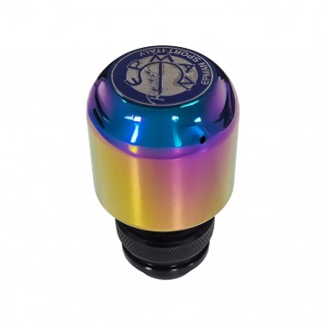 Manopla de Câmbio Longa com Regulagem de Altura em Alumínio - Neo Chrome - Epman