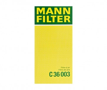 Filtro de Ar do Motor C36003 Linha Peugeot Citroen Mini THPCLA 200 1.3T GLA 250 Compatível E1086L 13717568728 - MANN