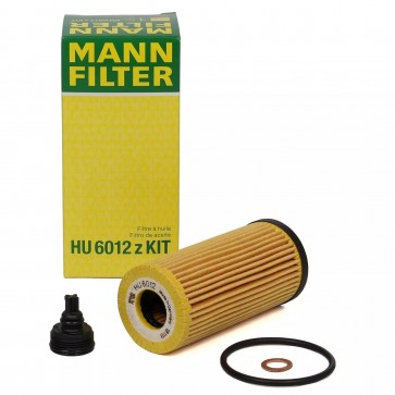 Filtro de Óleo Refil HU6012z KIT Mini Cooper S 1.5/2.0 2014 a Atual Compatível WOE238 - MANN