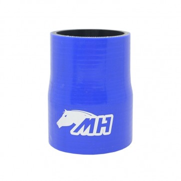 Mangote em Silicone Redutor Reto 3" para 2-1/4" polegadas (76mm para 57mm) x 100mm - Azul