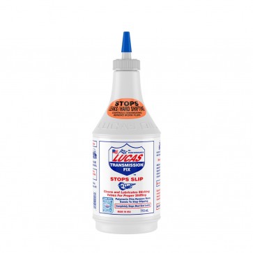 Aditivo para Transmissão Transmission Fix Stops Slips 24oz 710ml Lucas Oil