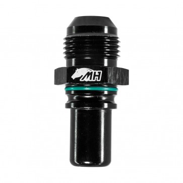 Adaptador Macho Cônico 10AN / AN10 para Macho Engate Rápido 10AN / AN10 (SAE 5/8") - Preto - Metal Horse