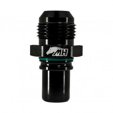 Adaptador Macho Cônico 12AN / AN12 para Macho Engate Rápido 12AN / AN12 (SAE 3/4") - Preto - Metal Horse