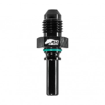 Adaptador Macho Cônico 4AN / AN4 para Macho Engate Rápido 4AN / AN4 (SAE 1/4") - Preto - Metal Horse