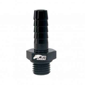 Adaptador de Mangueira Comum Macho Espigão 3/8" para Macho Métrico M12X1.5 - Preto - Metal Horse