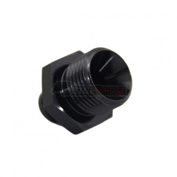 Adaptador Macho BSP 1/2*14 para Macho Cônico 6AN / AN6 - Preto