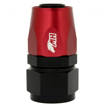 Conexão 16AN / AN16 Reta para Mangueira Aeroquip - Colors (Corpo Preto - Porca Vermelha)