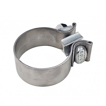 Abraçadeira para Escapamento Tipo Grampo de 2-1/2" polegadas - Aço Carbono - Metal Horse