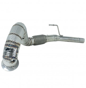 Downpipe com Inconel para VW UP TSI 1.0 EA211 - INOX - Metal Horse