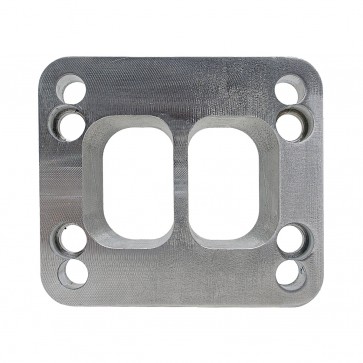 Flange Adaptador de Turbina com Pé T3 para T4 em Inox - Metal Horse