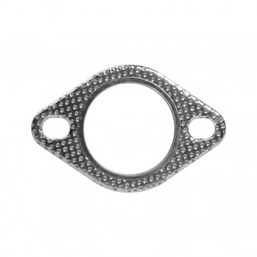 Junta para Flange de Escapamento Diâmetro Interno 50,5mm com Fixação de 2 Parafusos - Metal Horse
