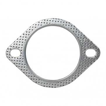 Junta para Flange de Escapamento Diâmetro Interno 78mm com Fixação de 2 Parafusos - Metal Horse