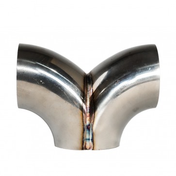 União em T de 2-1/4" Polegadas (57mm) para Escapamento em Inox - Metal Horse