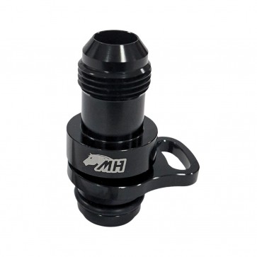 Adaptador para Saída da Bomba D'agua em 10AN Motores M50 M52 M54 - Preto