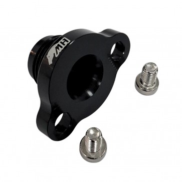 Flange Adaptadora para Entrada de Água do Cabeçote em 10AN Motores M50 M52 M54 - Preto