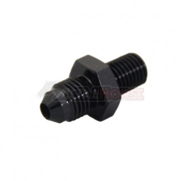 Adaptador Métrico M10X1.25 para Macho Cônico 4AN / AN4 - Preto