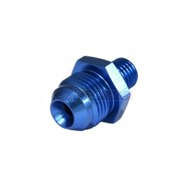 Adaptador Métrico M12X1.5 para Macho Cônico 8AN / AN8 - Azul