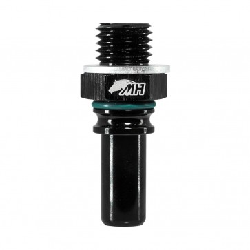 Adaptador Macho Métrico M12x1.5 para Macho Engate Rápido 8AN / AN8 (SAE 1/2") - Preto - Metal Horse