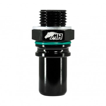 Adaptador Macho Métrico M16x1.5 para Macho Engate Rápido 10AN / AN10 (SAE 5/8") - Preto - Metal Horse