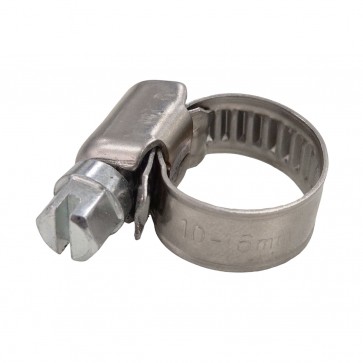 Abraçadeira 10-16mm - Inox - Metal Horse