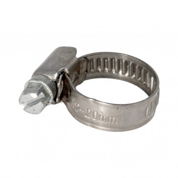 Abraçadeira 12-20mm - Inox - Metal Horse