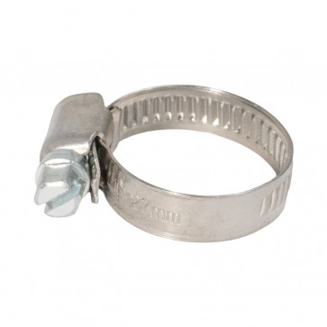 Abraçadeira 16-27mm - Inox - Metal Horse